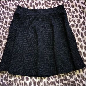 Black crocodile shirt